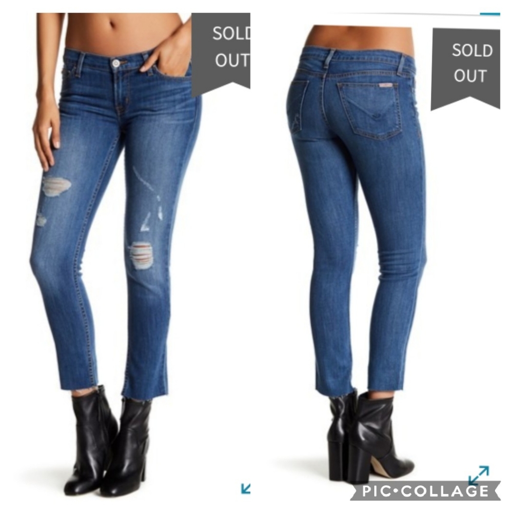 Hudson muse crop skinny Jean's